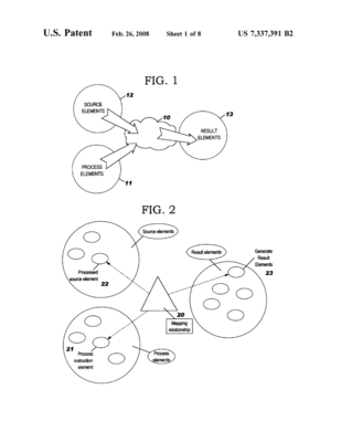First two figures from patent 7,337,391